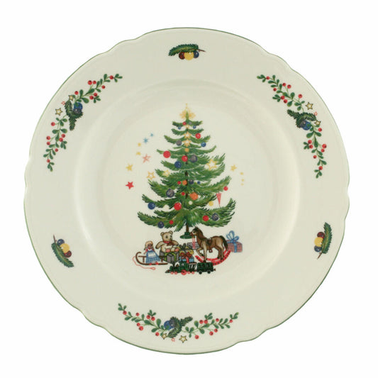 Seltmann Weiden Marie-Luise dinner plate, plate, porcelain, Christmas, Ø 25.3 cm, 001.291068