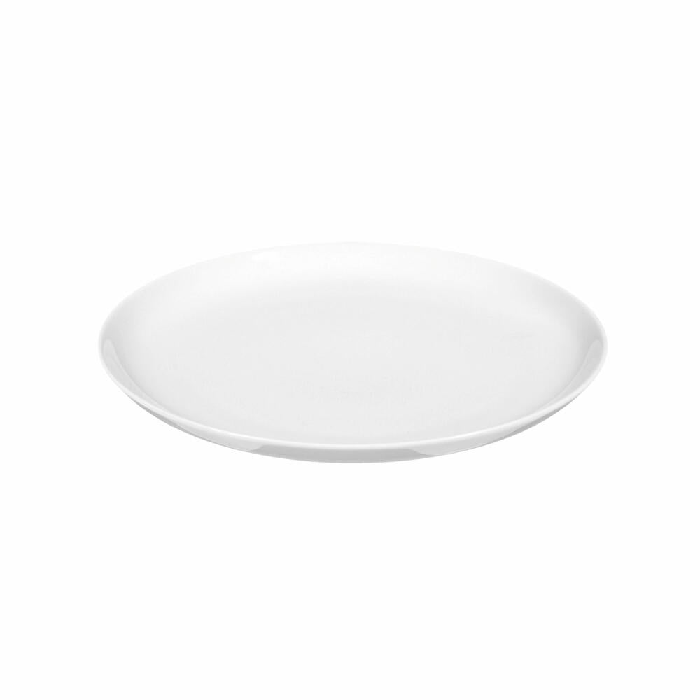 Seltmann Weiden Lido Brotteller Rund, Frühstücksteller, Kuchenteller, Porzellan, Coup Weiß, Ø 17 cm, 001.198544
