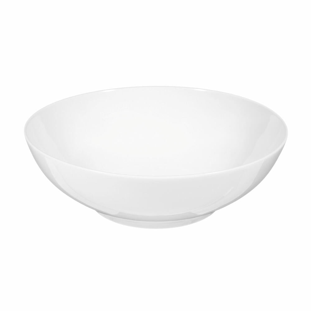 Seltmann Weiden Lido Bowl Round, Serving Bowl, Bowl, Porcelain, White, Ø 23.2 cm, 001.199604