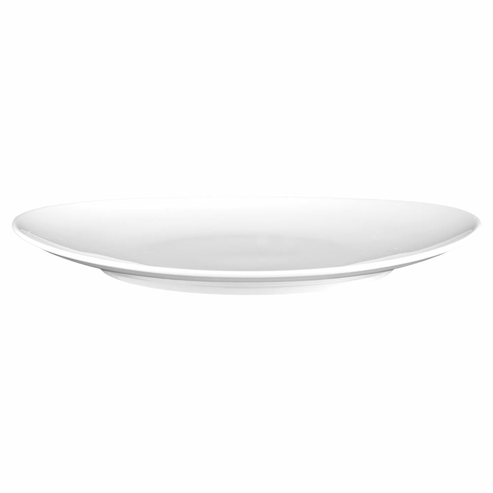 Seltmann Weiden Modern Life Plate Oval, Dinner Plate, Serving Plate, Porcelain, White, 34 x 30.1 cm, 001.657565