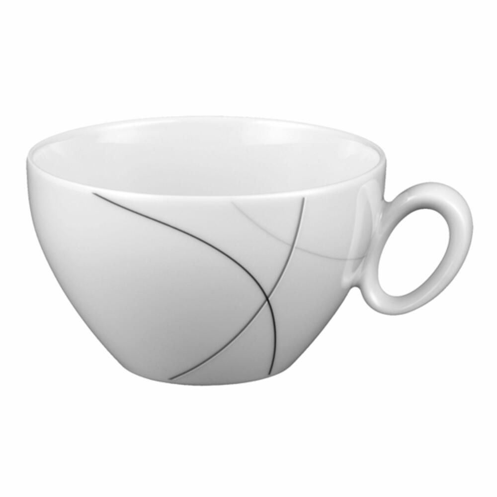 Seltmann Weiden Trio breakfast cup, coffee cup, tea cup, cup, porcelain, Highline, 390 ml, 001.696985