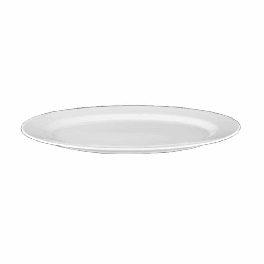 Seltmann Weiden No Limits Platter Oval, Serving Platter, Serving Plate, Porcelain, White, 31.1 x 23.3 cm, 001.710889