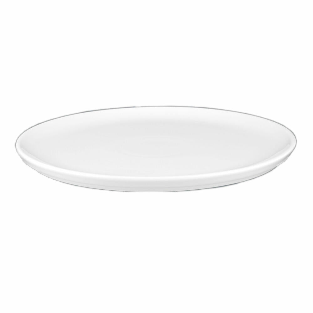Seltmann Weiden No Limits Platter Round, Serving Platter, Serving Plate, Porcelain, White, Ø 25 cm, 001.711428