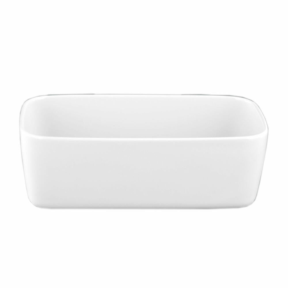 Seltmann Weiden No Limits Schale Rechteckig, Servierschale, Schüssel, Porzellan, Weiß, 35.7 x 23.3 cm, 001.711703