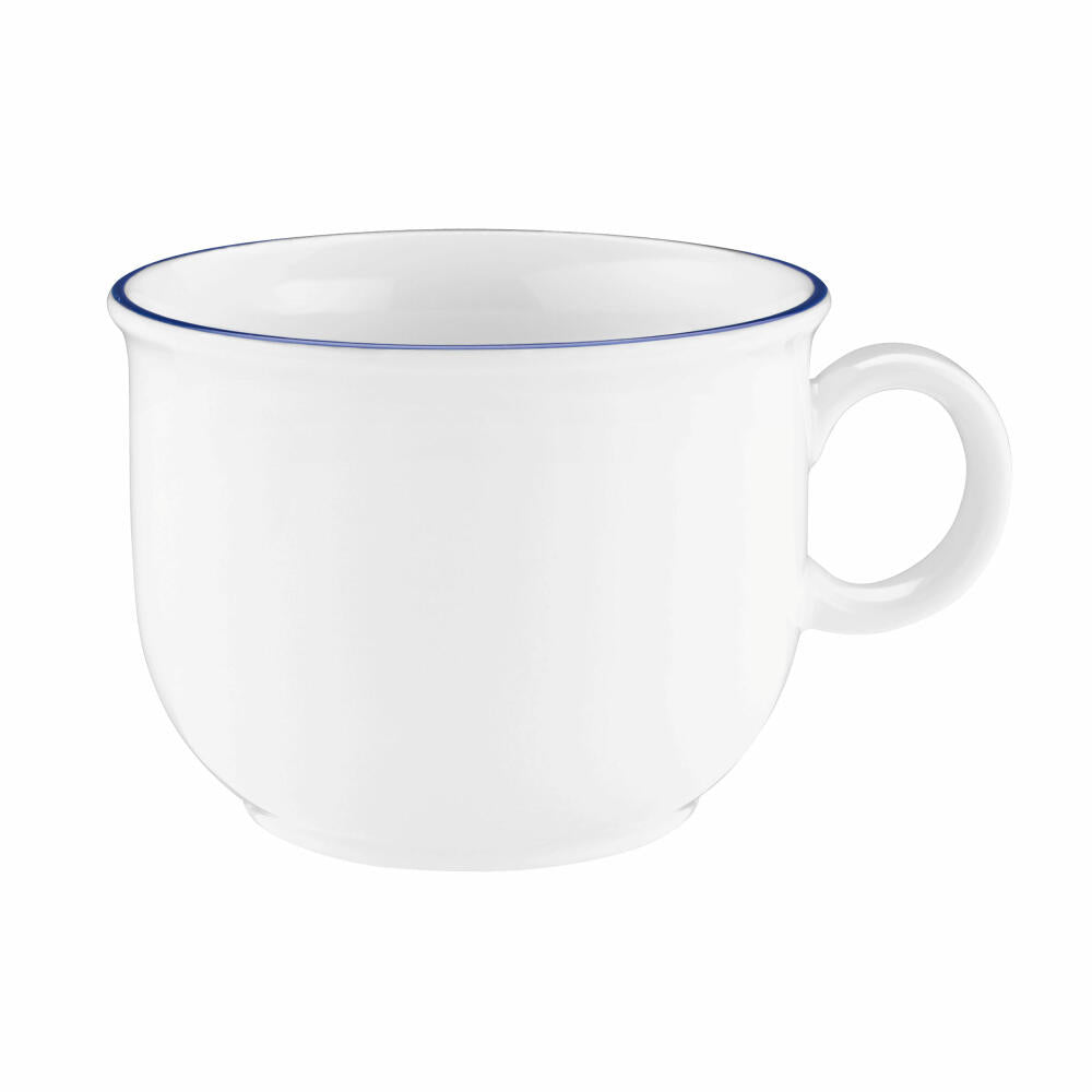 Seltmann Weiden Compact Kaffeetasse, Kaffee Tasse, Porzellan, mit Farbrand, 210 ml, 001.718887