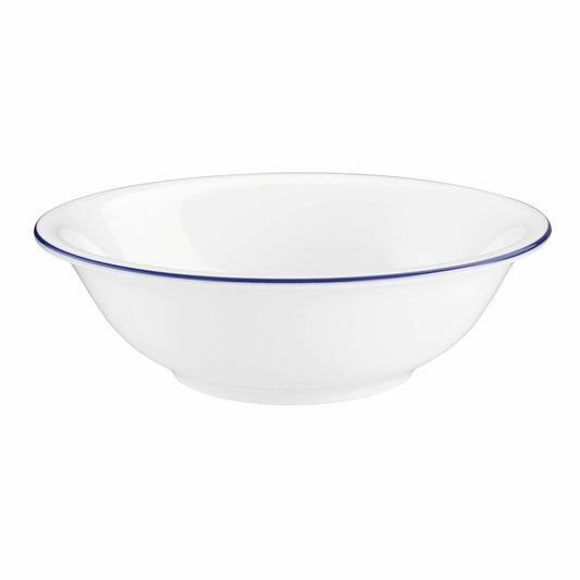 Seltmann Weiden Compact Schüssel, Schale, Müslischale, Porzellan, Blaurand, Ø 16 cm, 001.718863
