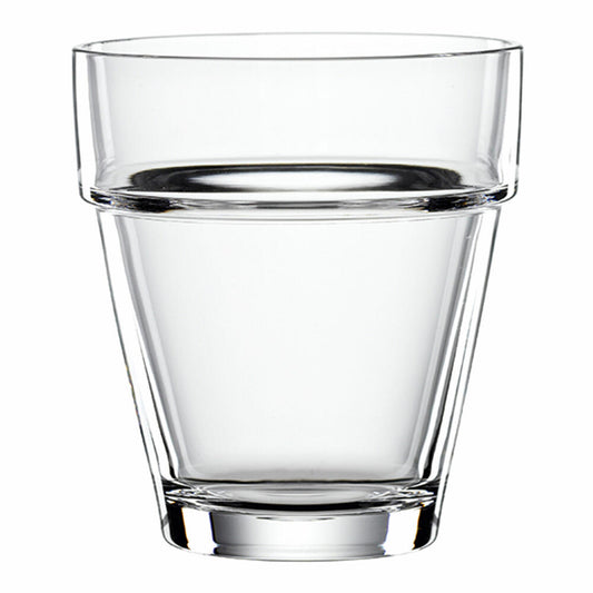 Spiegelau Bistro Becher M, 4 er Set, Wasserglas, Saftglas, Glas, Kristallglas, 200 ml, 2670149