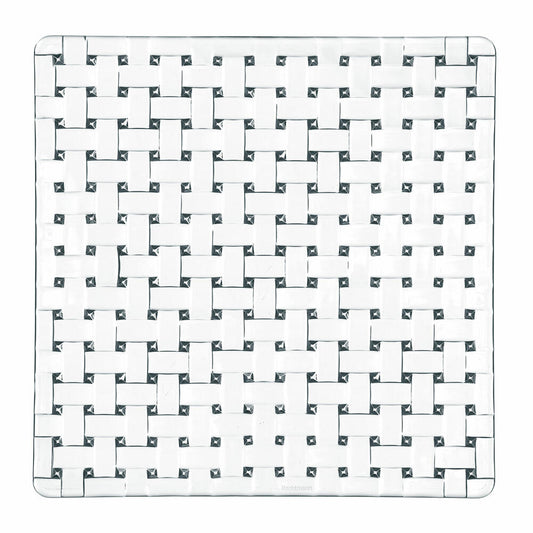 Nachtmann Bossa Nova plate, set of 2, serving plate, decorative plate, fruit bowl, crystal glass, 21 cm, 0097632-0