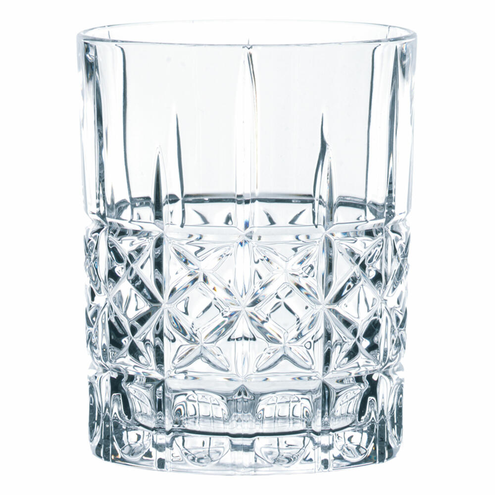 Nachtmann Highland Whiskyset, 5-tlg., Tumbler, Whiskyglas, Dekanter, Karaffe, Glaskaraffe, Kristallglas, 0098196-0