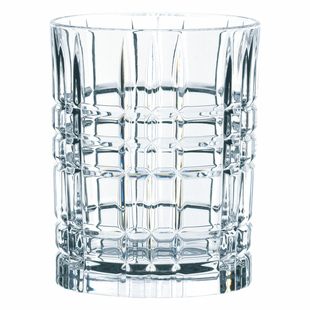 Nachtmann Highland Whiskyset, 5-tlg., Tumbler, Whiskyglas, Dekanter, Karaffe, Glaskaraffe, Kristallglas, 0098196-0