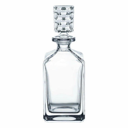 Nachtmann Bossa Nova Whiskyset 3tlg., Karaffe + Whiskyglas, Whiskybecher, Whiskeyglas, Kristallglas, 750 ml, 101095