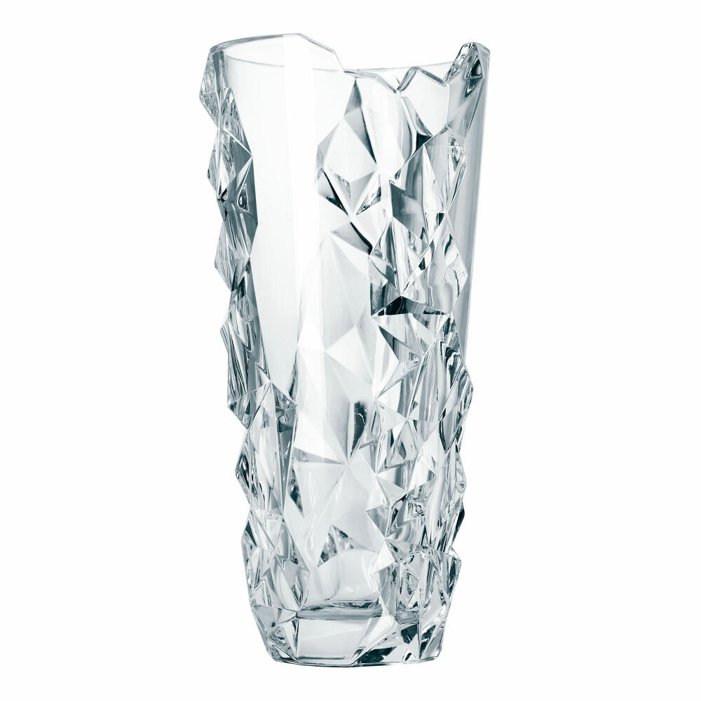 Nachtmann Sculpture vase, flower vase, table vase, glass vase, crystal glass, 33 cm, 101982