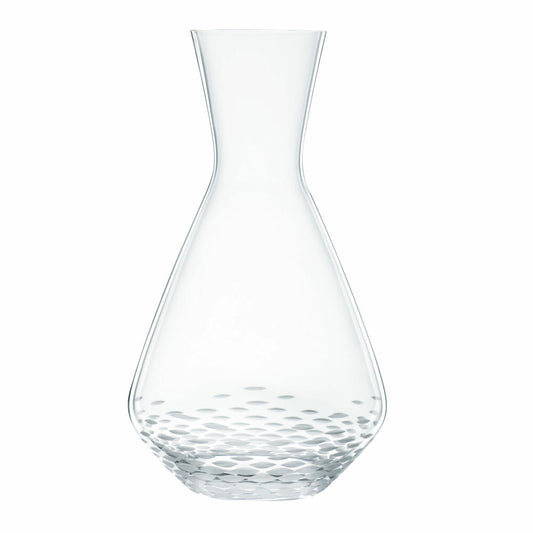 Nachtmann Mosaic Decanter, 3-piece, Carafe, Decanter, with Glasses, Crystal Glass, 1400 ml, 102437