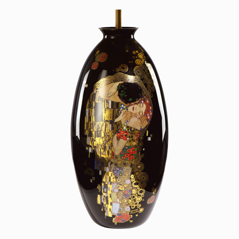 Goebel Artis Orbis Der Kuss Lampe, Leuchte, Glaslampe, Dekoleuchte, Dekolampe, Glas, 80 cm, 67001727