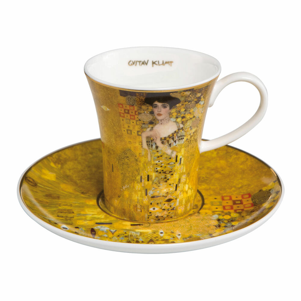 Goebel Espressotasse Gustav Klimt - Adele Bloch-Bauer, Fine Bone China, Bunt, 100 ml, 67011661