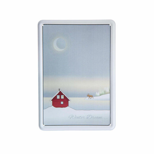 Goebel Winter Dream - Postkarte Scandic Home Scandic Home Wohnaccessoires Bunt Metall
