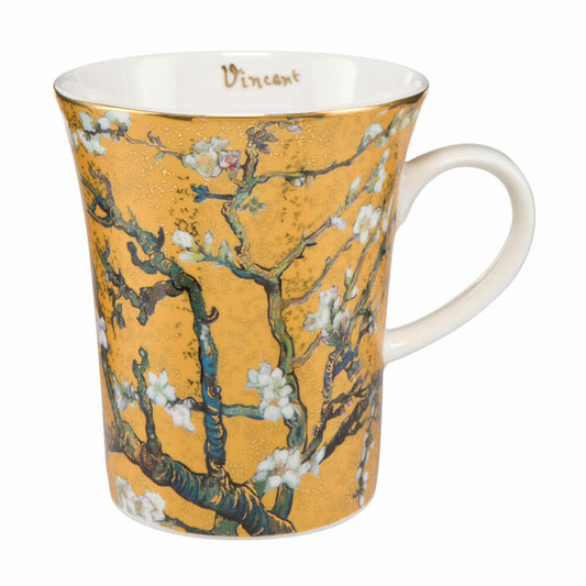 Goebel Mandelbaum artist mug, artist mug, drinking mug, cup, Vincent van Gogh, porcelain, gold, 67011061