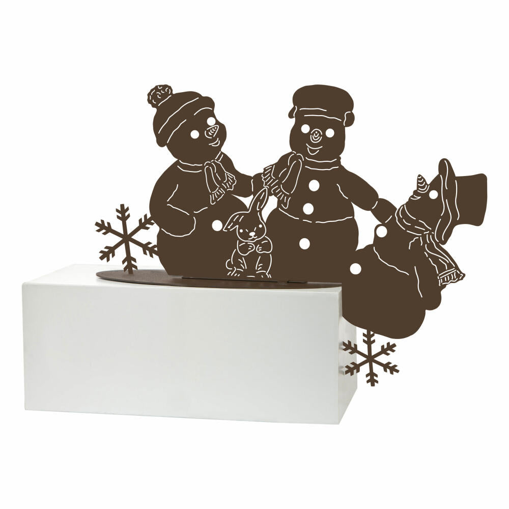 Goebel Weihnachten Winterfreunde Gartendekoration, Terassedekoration, Garten Dekoration, Winterdeko, Metall, 50 cm, 66703271