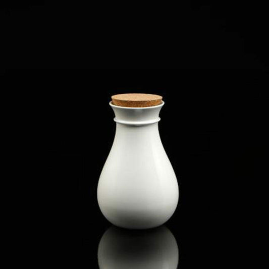 Goebel Vase 21 cm mit Korkdeckel - Vera Kaiser Porzellan Vera weiß Biskuitporzellan 14004291