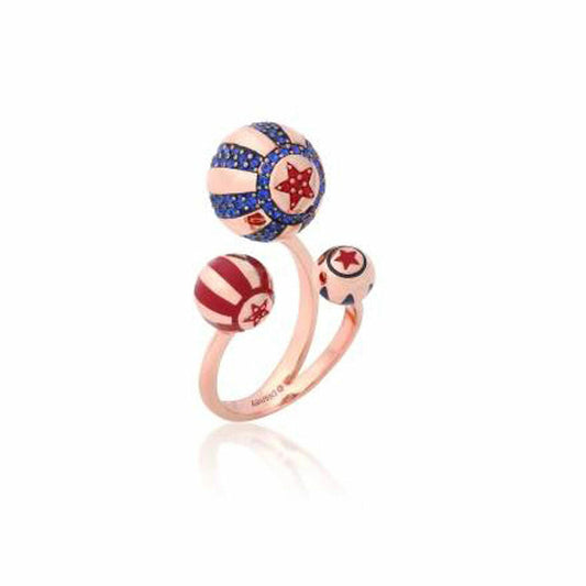 Goebel CK Zirkus Ball Ring Rotg. Couture Kingdom Dumbo Gold Messing vergoldet 12101521