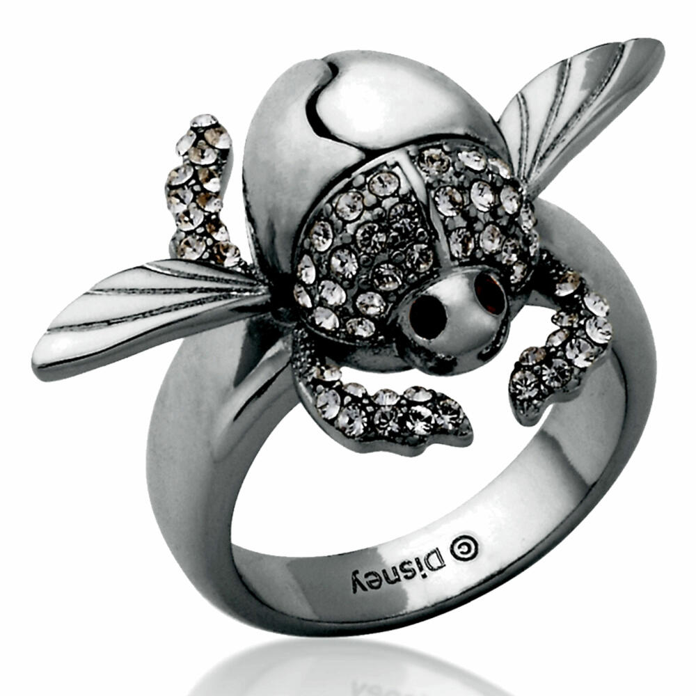 Goebel Aladdin Goldener Scarabäus Ring, Disney, Käfer Ring, Schmuck, Weißgold, 14 Karat, Größe 6, 12101621