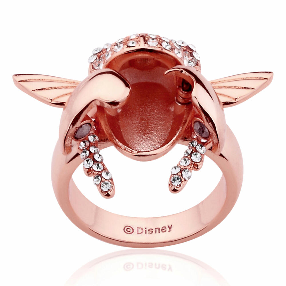 Goebel Aladdin Gold Scarab Ring, Disney, Beetle Ring, Jewelry, Rose Gold, 14 Carat, Size 6, 12101651