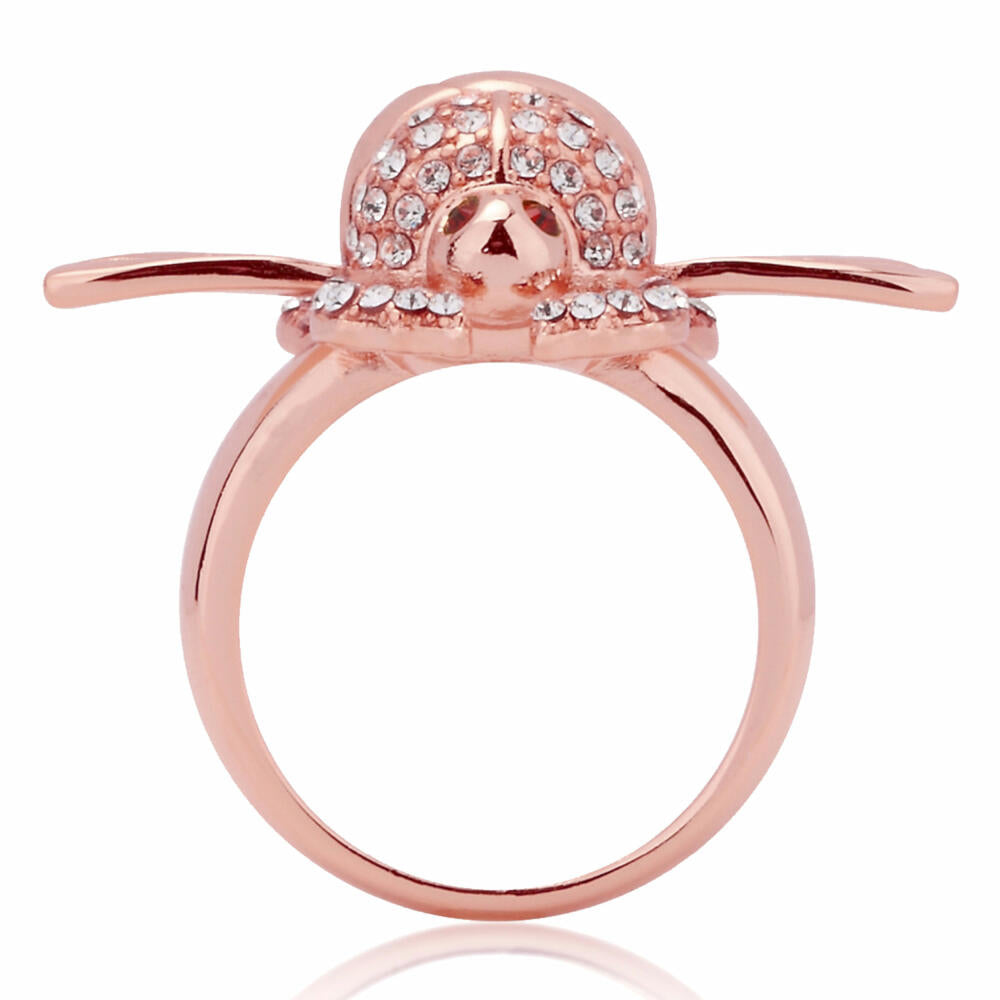 Goebel Aladdin Gold Scarab Ring, Disney, Beetle Ring, Jewelry, Rose Gold, 14 Carat, Size 7, 12101661