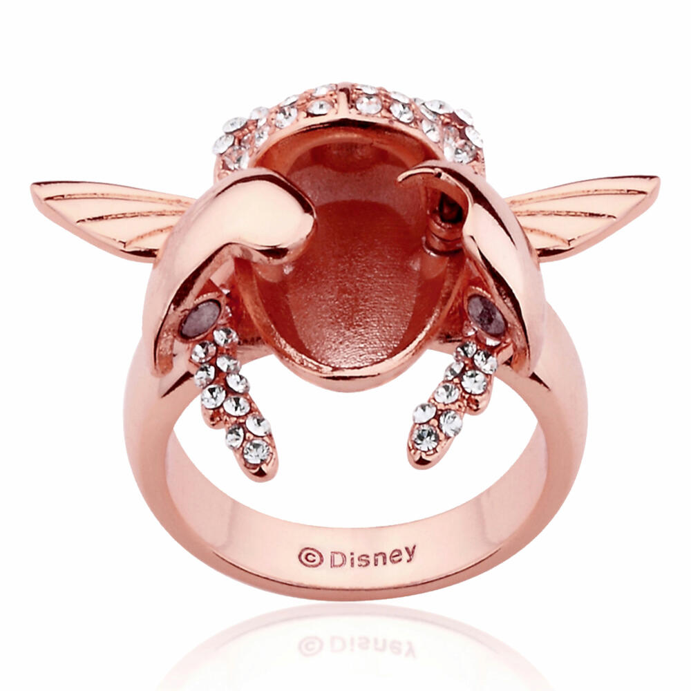 Goebel Aladdin Gold Scarab Ring, Disney, Beetle Ring, Jewelry, Rose Gold, 14 Carat, Size 7, 12101661