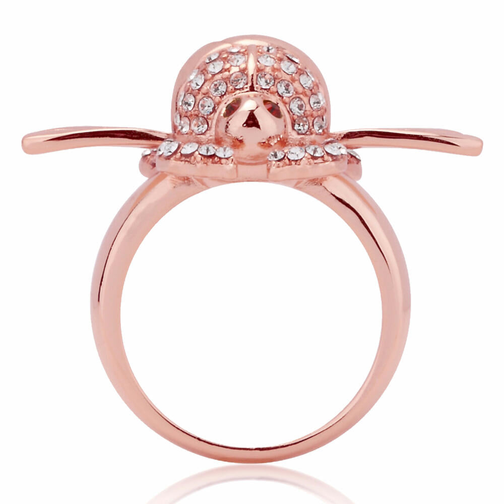 Goebel Aladdin Gold Scarab Ring, Disney, Beetle Ring, Jewelry, Rose Gold, 14 Karat, Size 8, 12101671