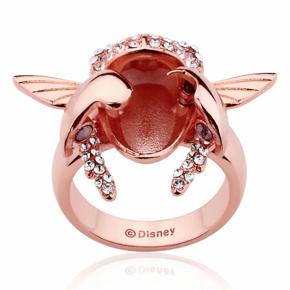 Goebel Aladdin Gold Scarab Ring, Disney, Beetle Ring, Jewelry, Rose Gold, 14 Karat, Size 8, 12101671