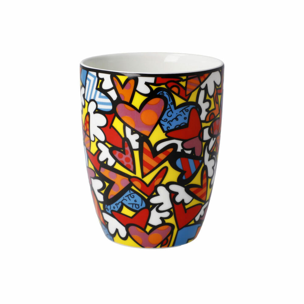Goebel Artist Mug Romero Britto - All We Need is Love, Cup, Mug, Fine Bone China, Colorful, 400 ml, 66452841