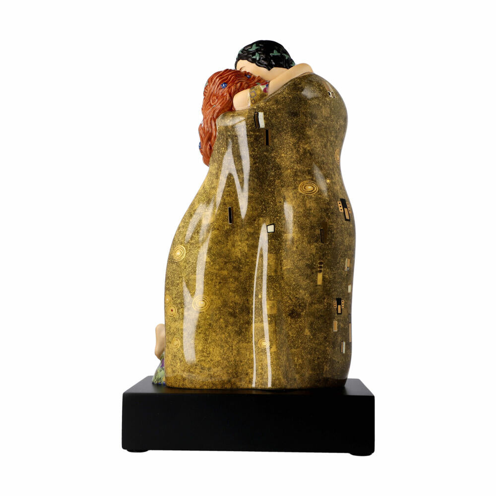Goebel Figur Gustav Klimt - Der Kuss, Artis Orbis, Dekofigur, Porzellan, Bunt, 33 cm, 66488941