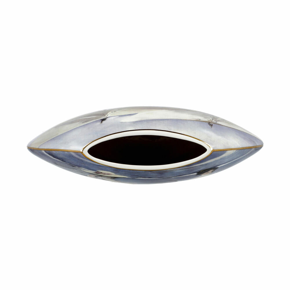 Goebel vase Joaquin Sorolla - Boats / Seashore, decorative vase, Artis Orbis, porcelain, colorful, 20 cm, 67018091