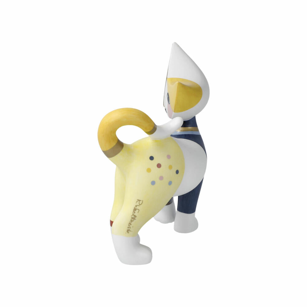 Goebel Figur Rosina Wachtmeister - Elia, Dekofigur, Katze, Biskuitporzellan, Bunt, 12 cm, 31374011