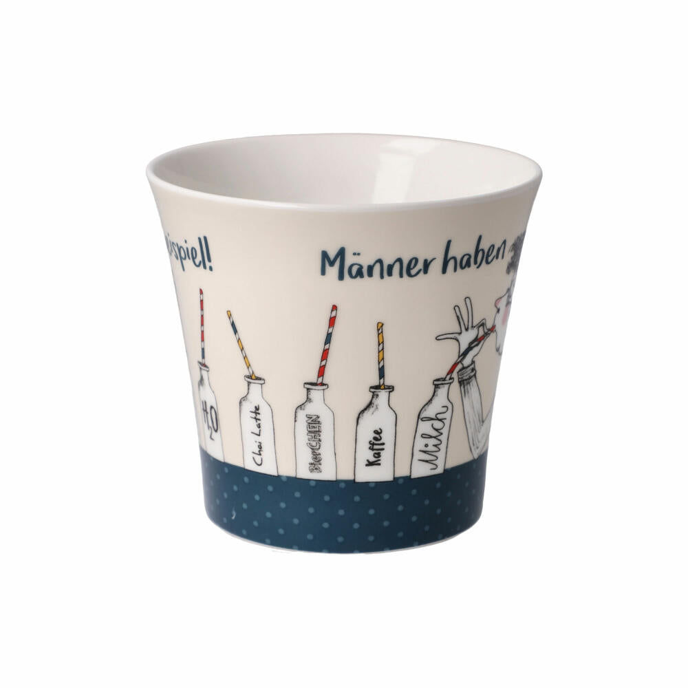 Goebel Coffee-/Tea Mug Barbara Freundlieb - Men have feelings, cup, mug, fine bone china, colorful, 350 ml, 27001051