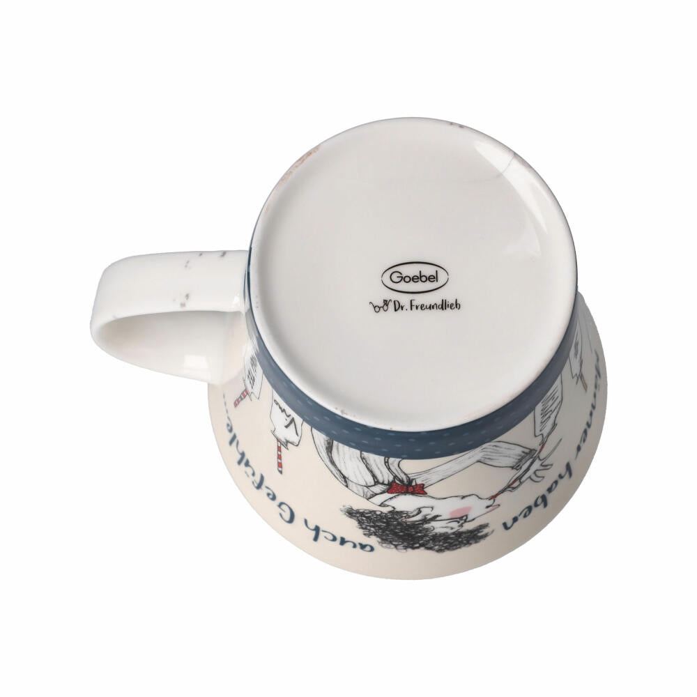 Goebel Coffee-/Tea Mug Barbara Freundlieb - Men have feelings, cup, mug, fine bone china, colorful, 350 ml, 27001051