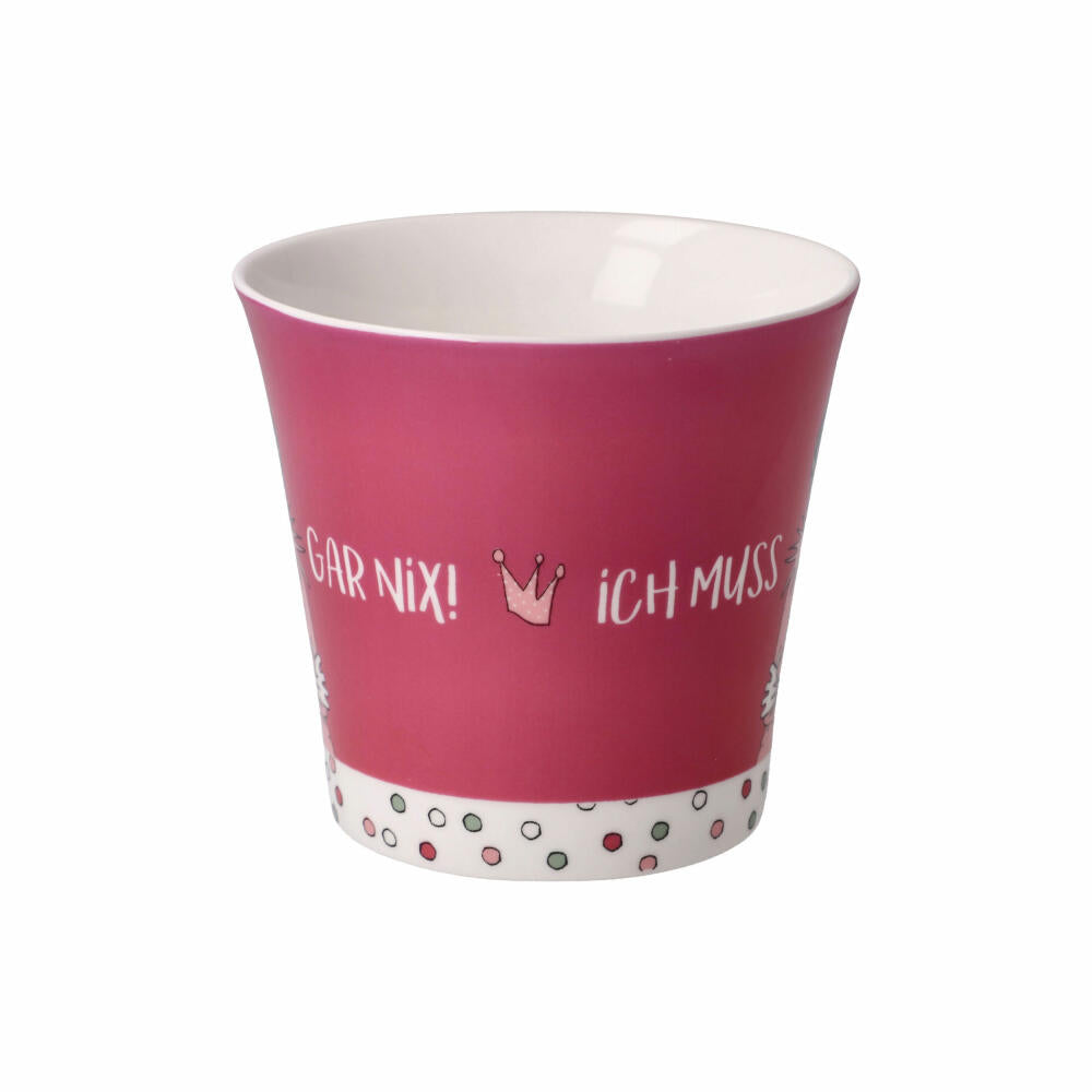 Goebel Coffee-Tea Mug Barbara Freundlieb - I don't have to do anything, Cup, Fine Bone China, Colorful, 350 ml, 27001061