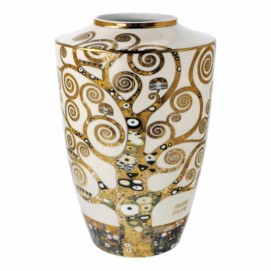 Goebel Vase Gustav Klimt - The Tree of Life, Decorative Vase, Artis Orbis, Porcelain, Colorful, 24 cm, 67061551