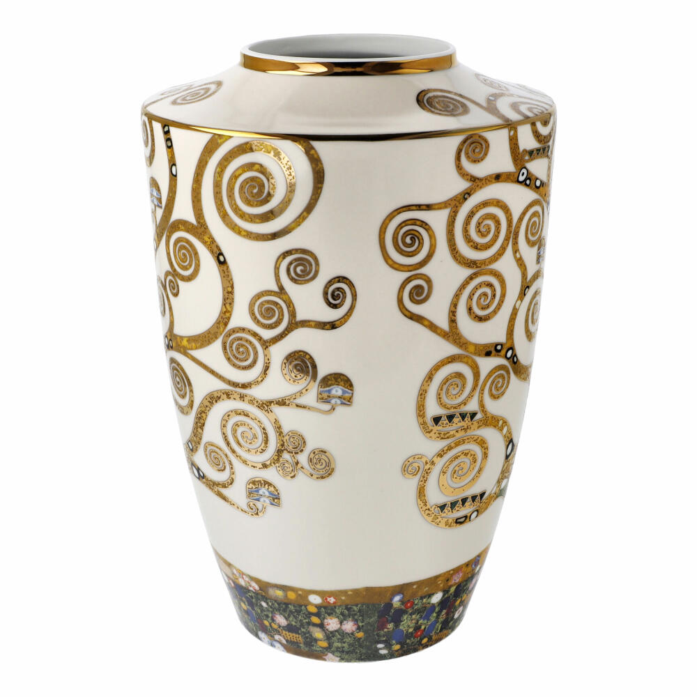 Goebel Vase Gustav Klimt - The Tree of Life, Decorative Vase, Artis Orbis, Porcelain, Colorful, 24 cm, 67061551