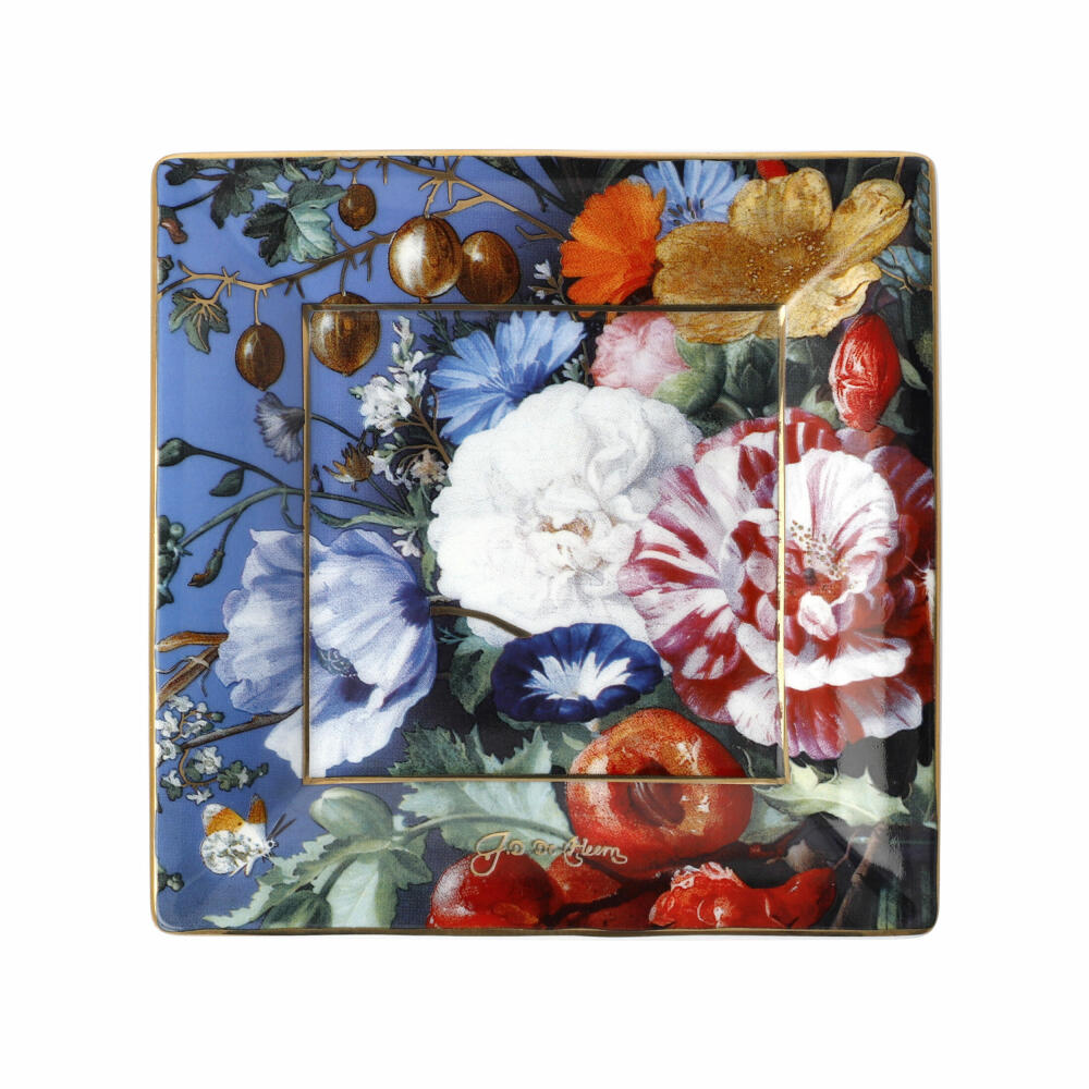 Goebel Schale Jan Davidsz de Heem - Sommerblumen, Dekoschale, Artis Orbis, Fine Bone China, Bunt, 12 x 12 cm, 67061621