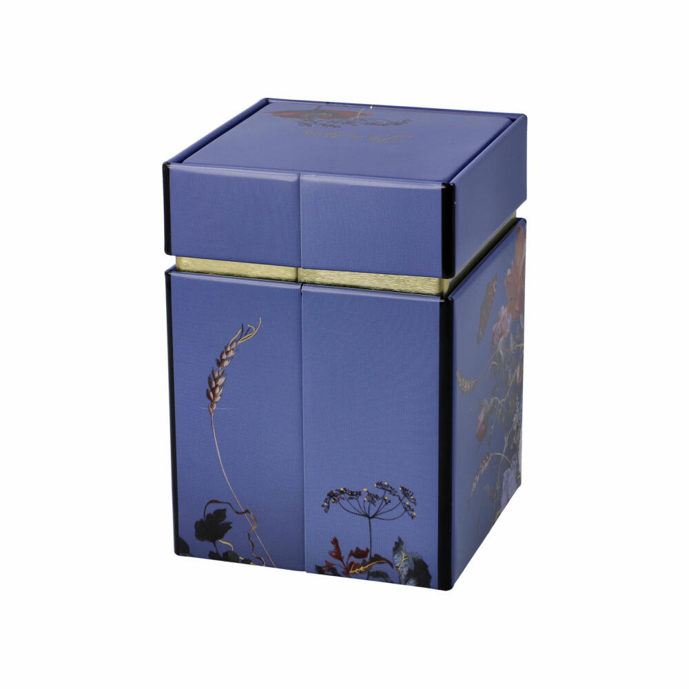 Goebel Artist Tin Summer Flowers - De Heem, Storage Tin, Metal, Blue, 11 cm, 67061641