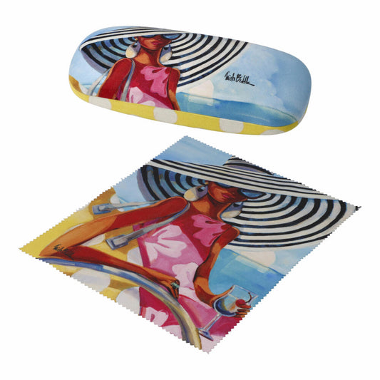 Goebel Brillenetui mit Tuch Trish Biddle - Summer Girl, Brillendose, Artis Orbis, Kunststoff, Bunt, 67140271