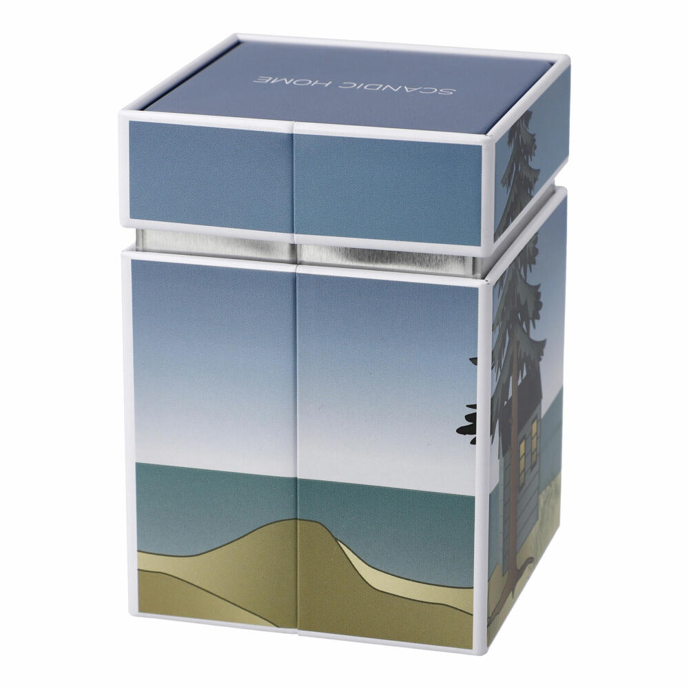 Goebel Tin Ocean Love, Tea Tin, Decorative Tin, Storage, Metal, Colorful, 11 cm, 23101551