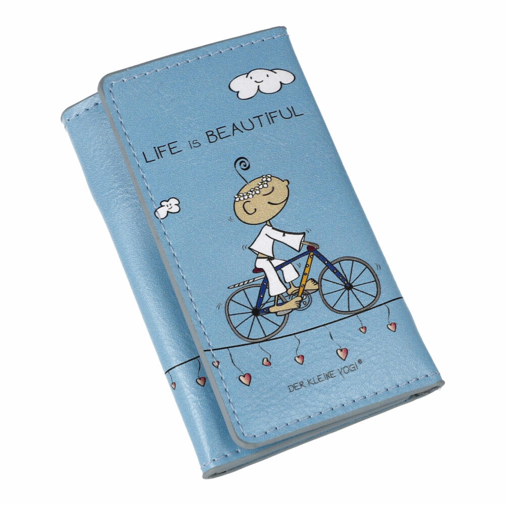Goebel Key Case The Little Yogi - Life is Beautiful, Folder, Imitation Leather, Blue, 54102311