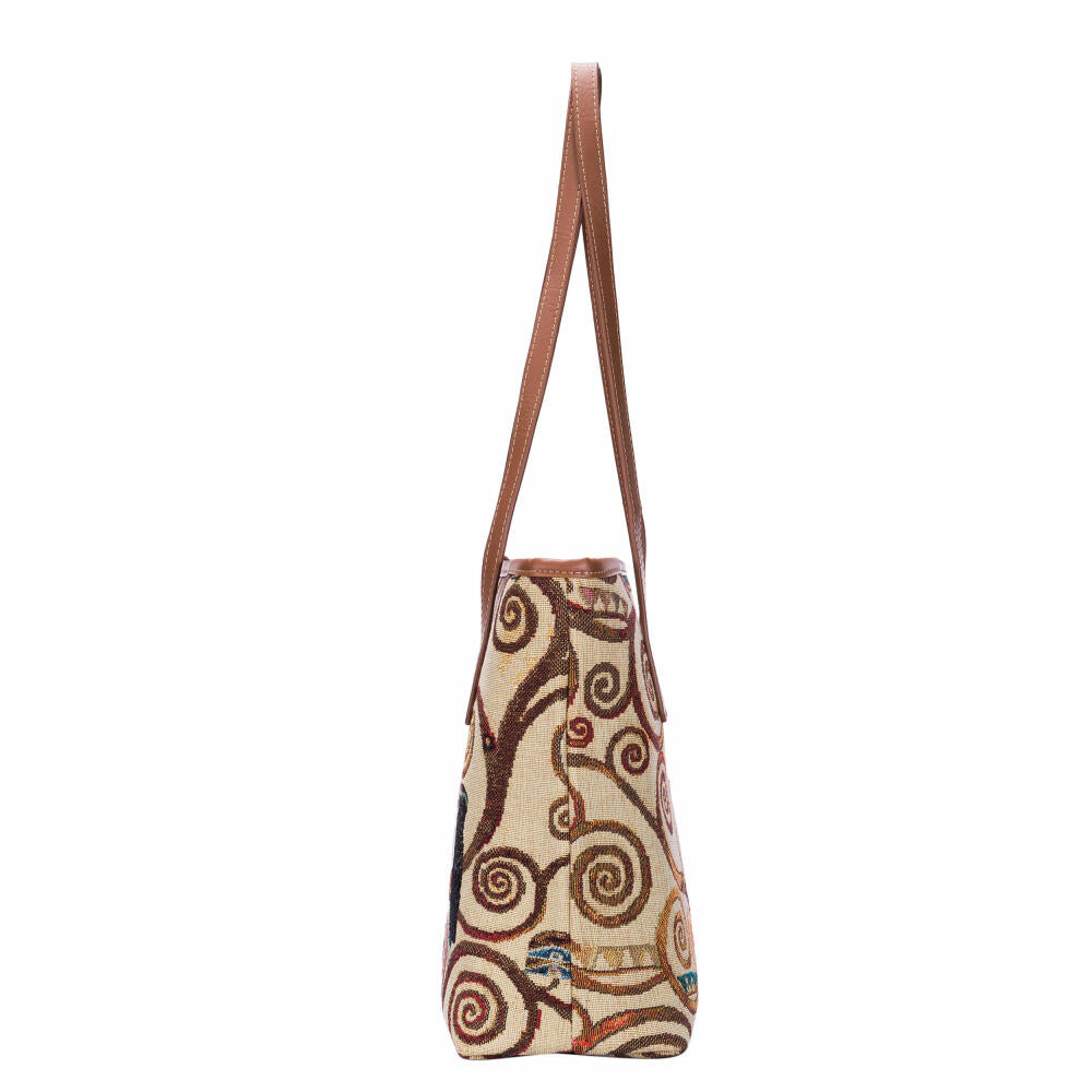 Goebel Schultertasche Gustav Klimt - Der Lebensbaum, Tasche, Shopper, Artis Orbis, Textil, Bunt, 67061691