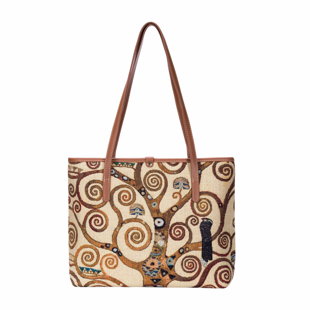 Goebel Schultertasche Gustav Klimt - Der Lebensbaum, Tasche, Shopper, Artis Orbis, Textil, Bunt, 67061691