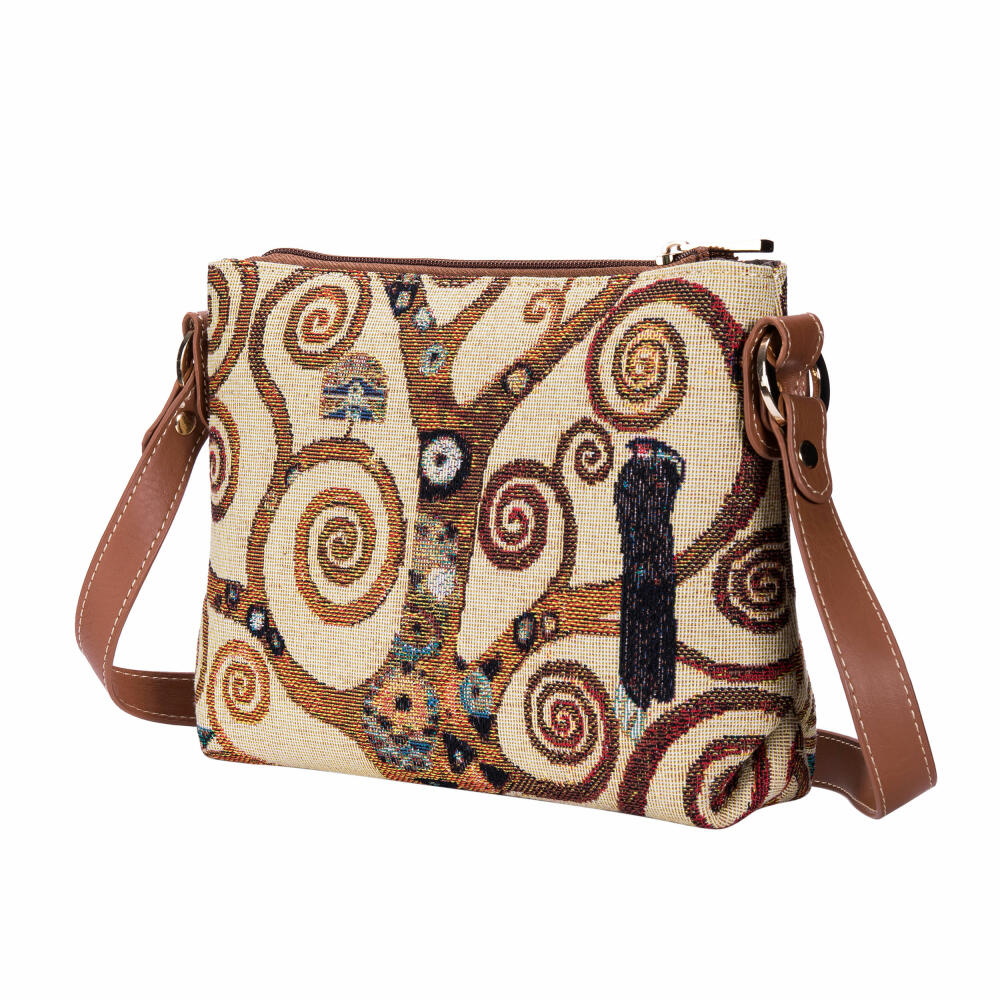 Goebel shoulder bag Gustav Klimt - The Tree of Life, bag, handbag, Artis Orbis, textile, colorful, 67061711