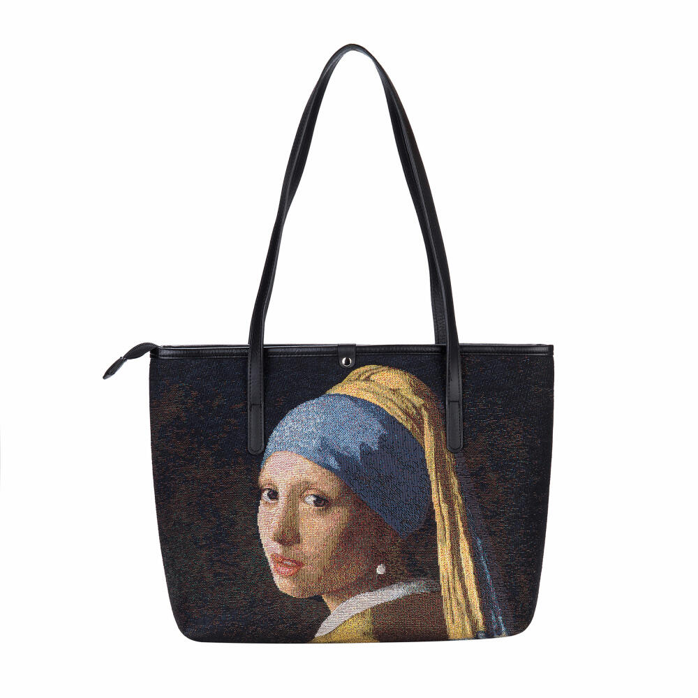 Goebel Schultertasche Jan Vermeer - Mädchen mit dem Perlenohrring, Shopper, Tasche, Artis Orbis, Textil, Bunt, 67061741