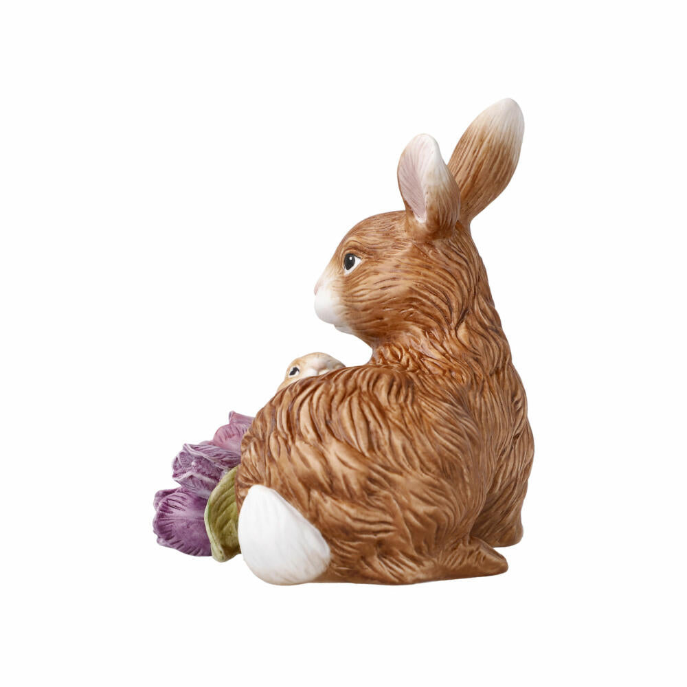Goebel Figurine Rabbit Annual Rabbit 2022, Easter Decoration, Biscuit Porcelain, Colorful, 12 cm, 66845221