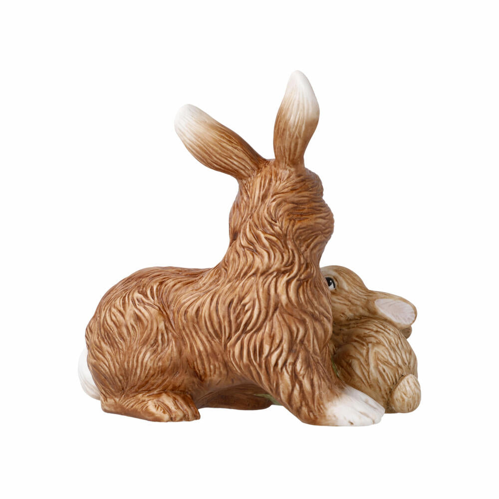 Goebel Figurine Rabbit Annual Rabbit 2022, Easter Decoration, Biscuit Porcelain, Colorful, 12 cm, 66845221